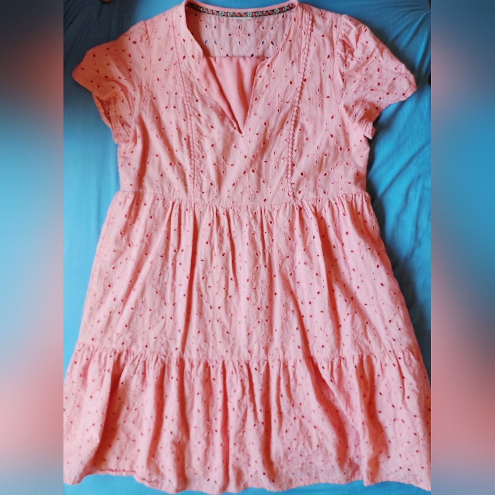 Coral Pink Womens Dress